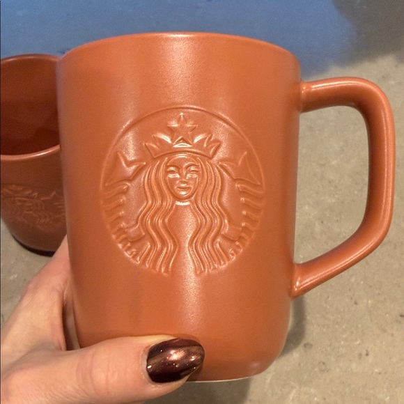 Starbucks terracotta mugs (set of 3) - Picture 8 of 11